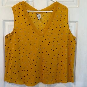 Worthington Size XXL 100 % polyester blouse